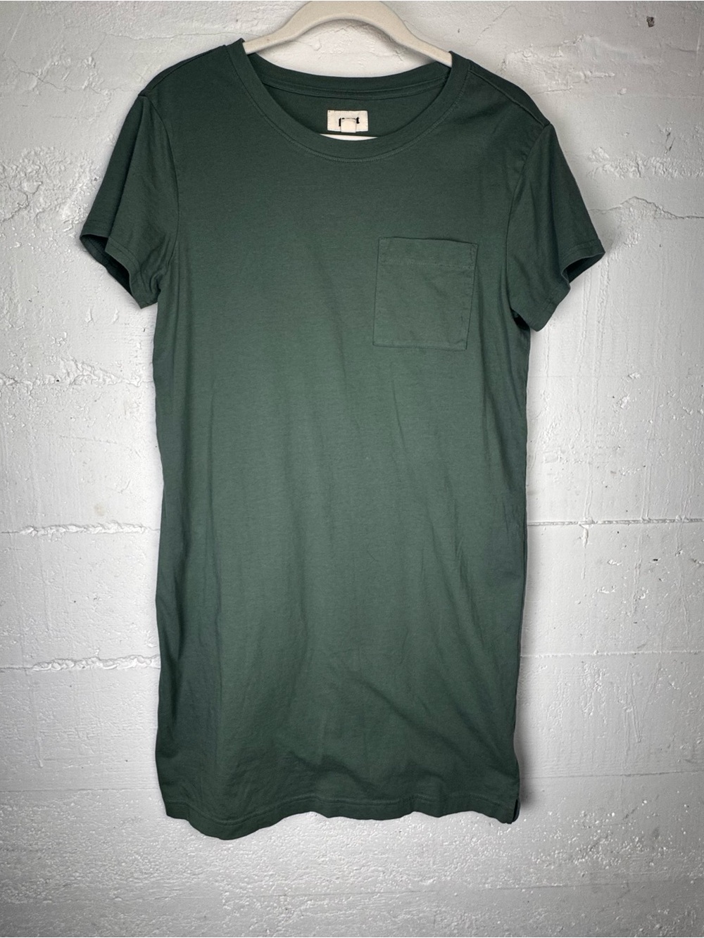 Pact Pocket Tee Women's Softspun T Shirt Dress Size M 100% Organic Cotton